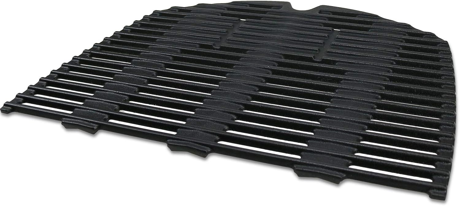 Denmay 63.5 x 45.2CM Cast Iron Cooking Grates for Weber Q300, Q320, Q3000,Q3200 Gas Grill - Image 4