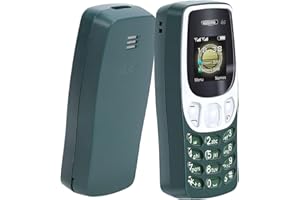 EBTOOLS Unlocked Flip Phone, Small Thumb Size for Easy Carry with Big Buttons Clear Sound, SOS Button, Dual SIM, 16GB Storage