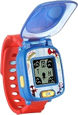 VTech Spidey and His Amazing Friends Spidey Learning Watch Red view 6
