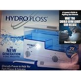 Hydro Floss Oral Irrigator Plus Book Bundled Package - 2 Items