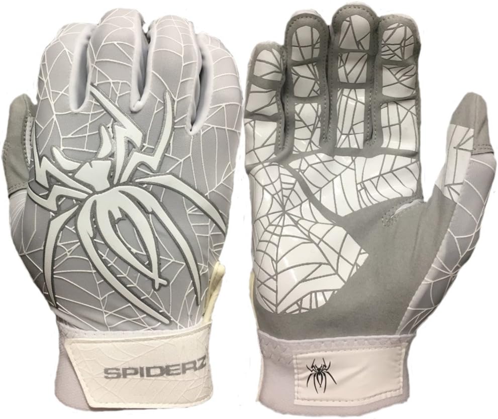 Spiderz LITE Batting Gloves with Enhanced Silicon Spider Web Grip