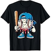 Baseball Drippy Style Apparel for Boys Youth Cool Baseball T-Shirt