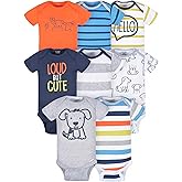 Onesies Brand baby-boys 8-pack Short Sleeve Mix & Match Bodysuits