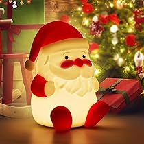 ライティー 9本セット　lightee Amazon.com: LED Cute Christmas Gift Night Light - Dimmable