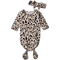 cotton knit nightgowns for newborns