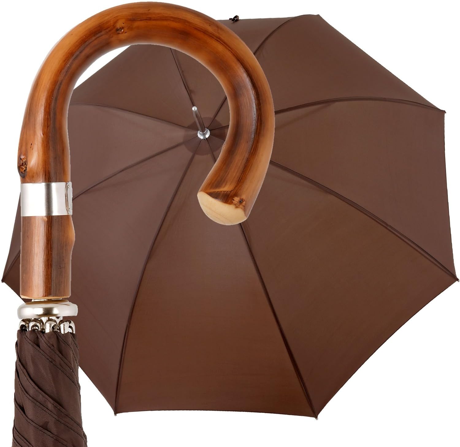 Brigg golf umbrella brown Amazon.co.uk Clothing