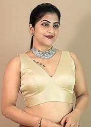 FIGURE'S DESIGNER Women's Dupion Raw Silk