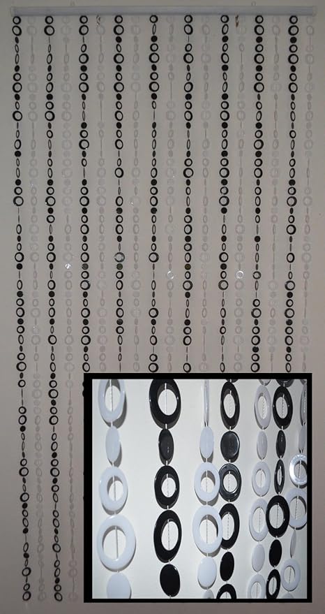 Hanging Beaded Door Curtain Door Divider Plastic Beaded Curtain