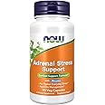 NOW Foods Supplements, Adrenal Stress Support, Cortisol Support Formula* with Relora®, For Typical Everyday Stress*, Appetite Management*, 90 Veg Capsules