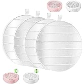 MelodySusie SProR Nail Dust Collector Replacement Filter,4 Pack Reusable Dust Filter for MelodySusie SProR Nail Dust Vacuum F