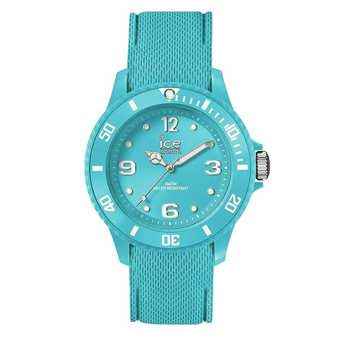 Ice-Watch - Ice Sixty Nine Turquoise - Türkise Damenuhr mit Silikonarmband