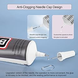 4 PCS 110ml B7000 Glue Clear With Precision