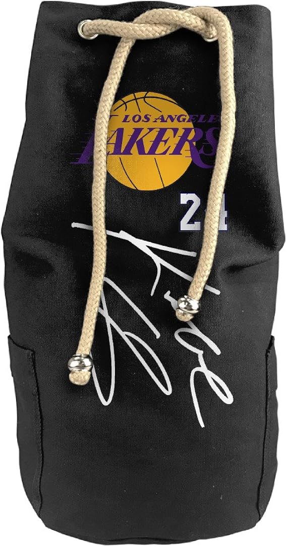Amazon Co Jp Haha69 ハハ69 コービー ブライアント アメリカ バスケ 背番号24 カスタマイズ バックパック バスケ ショルダーバッグ 旅行 安定性 Black One Size 服 ファッション小物