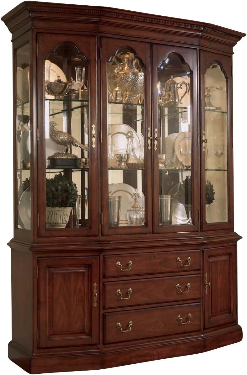 Amazon Com American Drew Cherry Grove China Cabinet In Antique