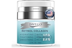 DMYGO Instant Face Lift Cream with Retinol, Collagen & Hyaluronic Acid, Neck Cream for Tightening and Firming - Anti Aging Face Moisturizer for Women & Men Reduce Wrinkle, Retinol Cream for Face, 1.7 FL OZ