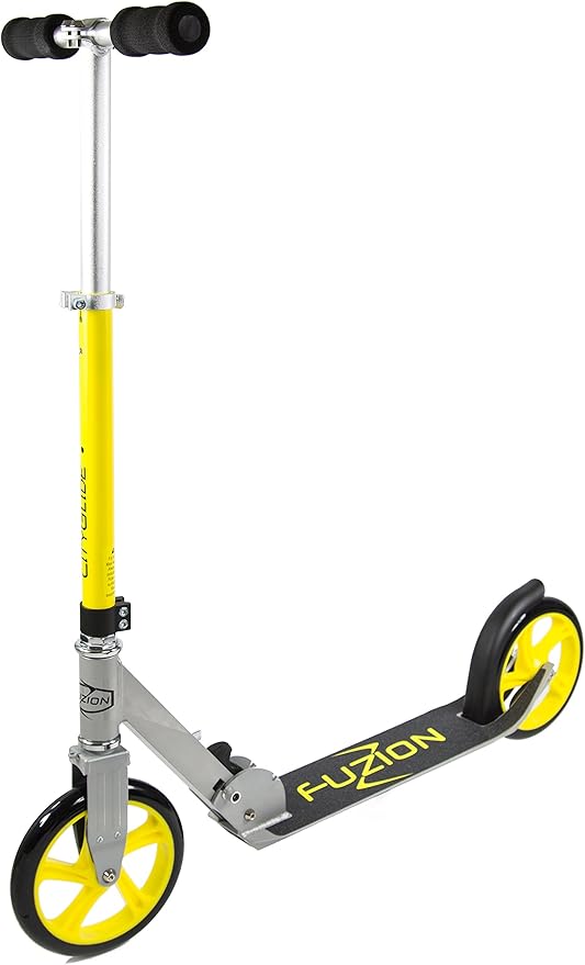 Fuzion 897266000925 Cityglide Adult Kick Scooter, Yellow Amazon.ca Sports & Outdoors
