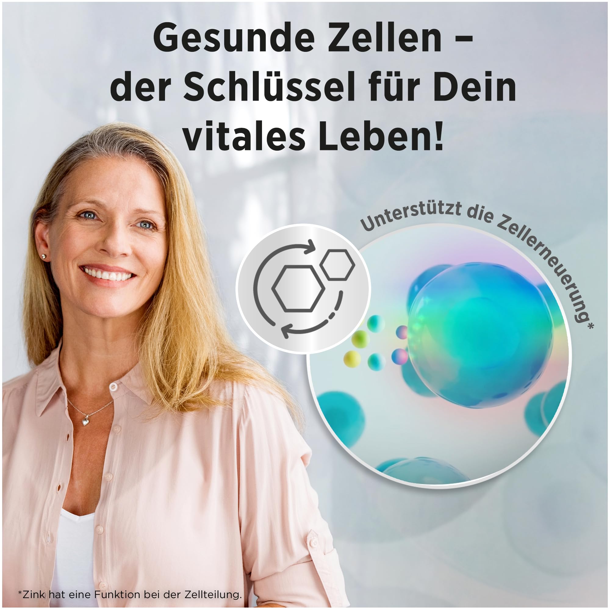 Multivitamin - Centrum Vital+ Schlaf & Immunsystem, Hochwertiger Nährstoffkomplex für erholsamen Schlaf, Immunsystem und Zellregeneration**, Melatonin, Vitamin C, Zink, Baldrian, 30 Tabletten 5