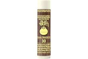 Sun Bum SPF 30 Sunscreen Lip Balm | Vegan and Cruelty Free Broad Spectrum UVA/UVB Lip Care with Aloe and Vitamin E for Moistu