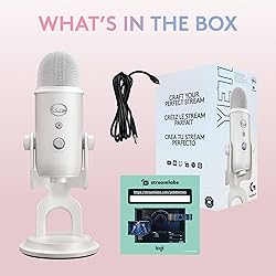Logitech Creators Blue Yeti USB Microphone for