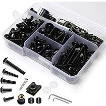 Xislet 120pcs Plastic Fender Clips Body Rivets Compatible with UTV