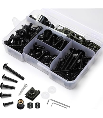 Amazon.com: Complete Motorcycle Fairing Bolt Kit For