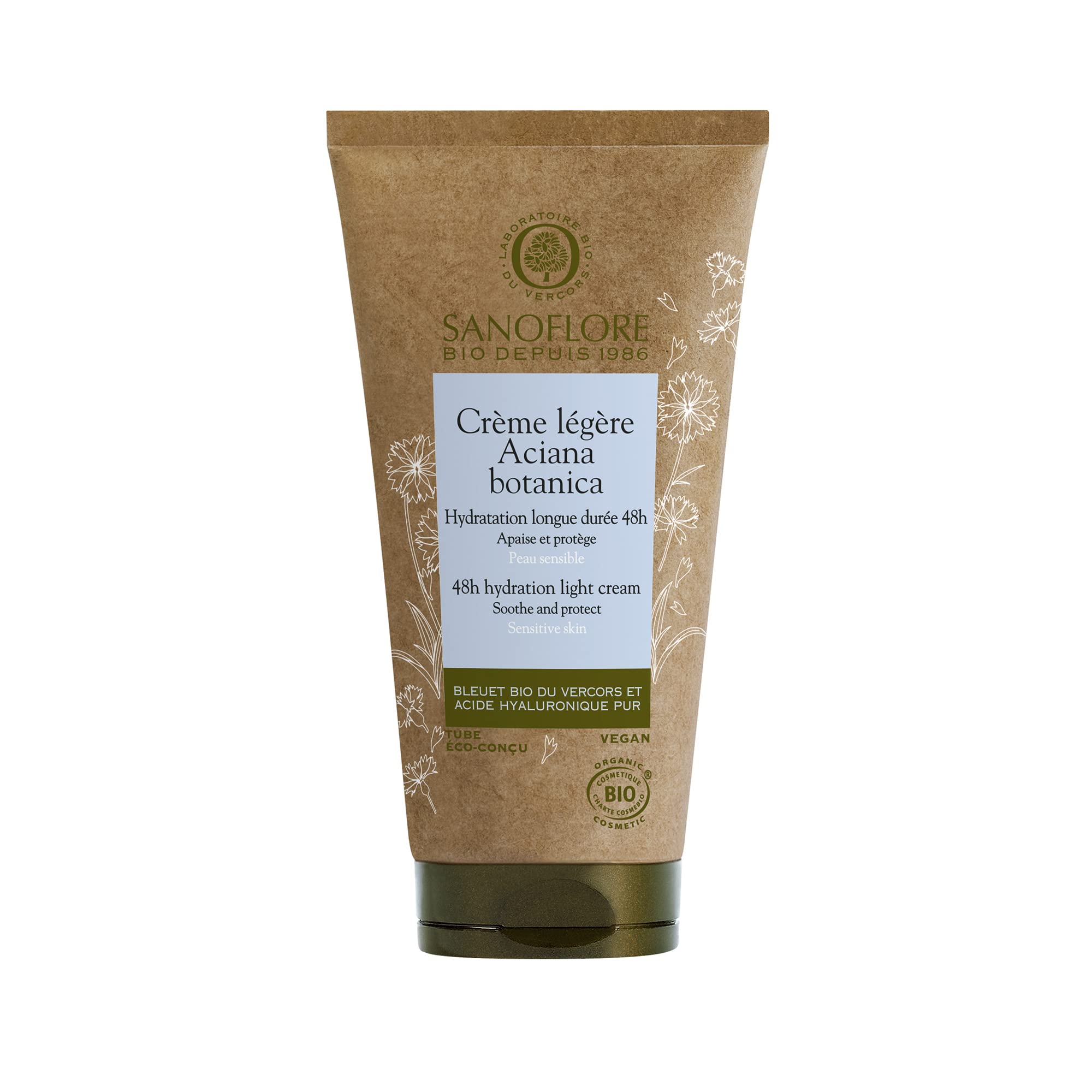 Sanoflore Aciana Botanica Organic Light Cream 50ml