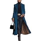 TOPGH Blazers for Women Oversized Long Velvet Blazers Casual Coat Color Block Suit Jacket Blazer