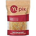 Yupik Popcorn Kernels, Unsalted, 1 kg, Gluten-Free, Vegan, Kosher, GMO-Free, Popping Corn, Whole Golden Kernels, Salt-Free, O