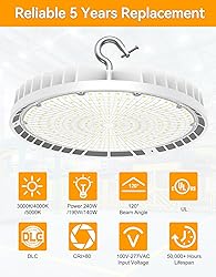 OPENLUX High Bay LED Lights UL DLC Listed