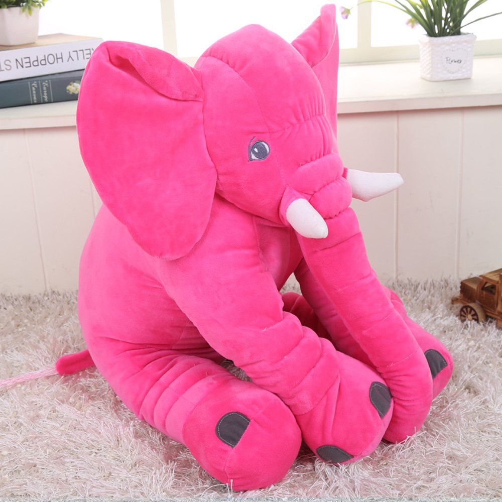 Large Elephant Pillow Soft Cushion Stuffed Baby Kids Plush Doll Toy from USA eBay