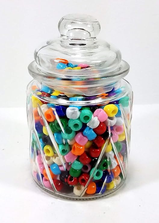 Amazon Com Backwoods Lighting Llc Glass Candy Jar 8oz Canister