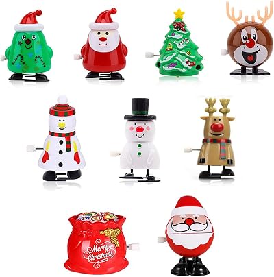 ATBEAMEN 9 Style Christmas Wind Up Toys for Kids & Adults - Party Favors