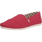 Toms Men's Alpargata Espadrille Loafer Flat, Red, 8.5