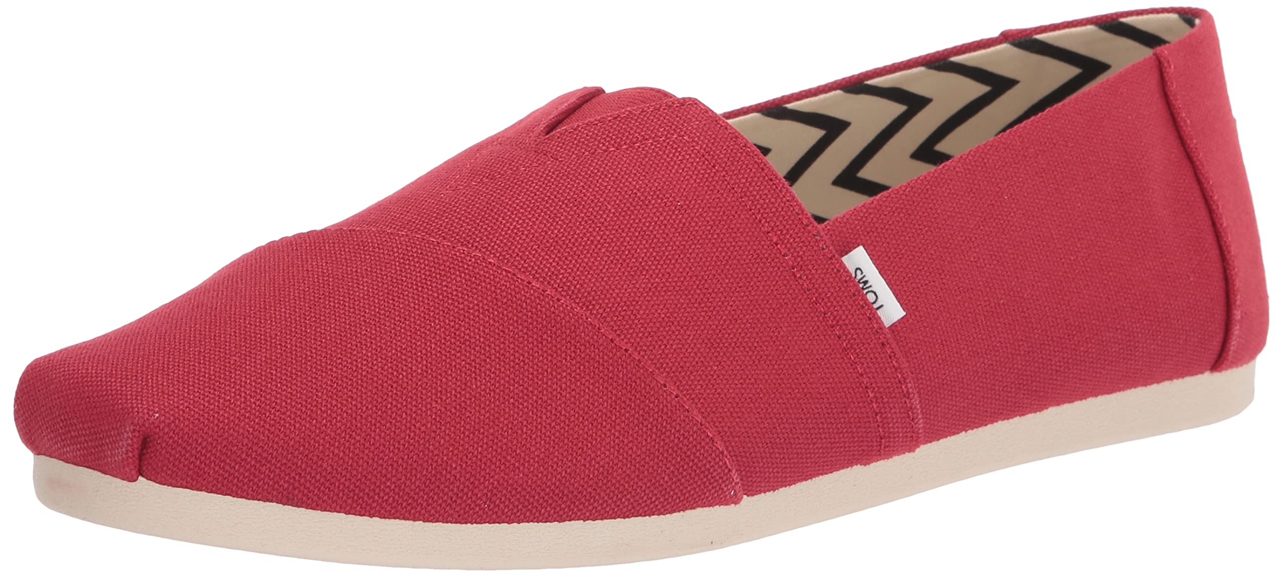 TOMS Men's Alpargata Espadrille Loafer Flat, Red, 10 Image