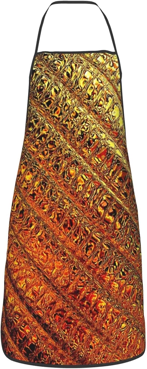 Apron Golden Goddess Aprons for Man Women, Durable Adjustable Bib