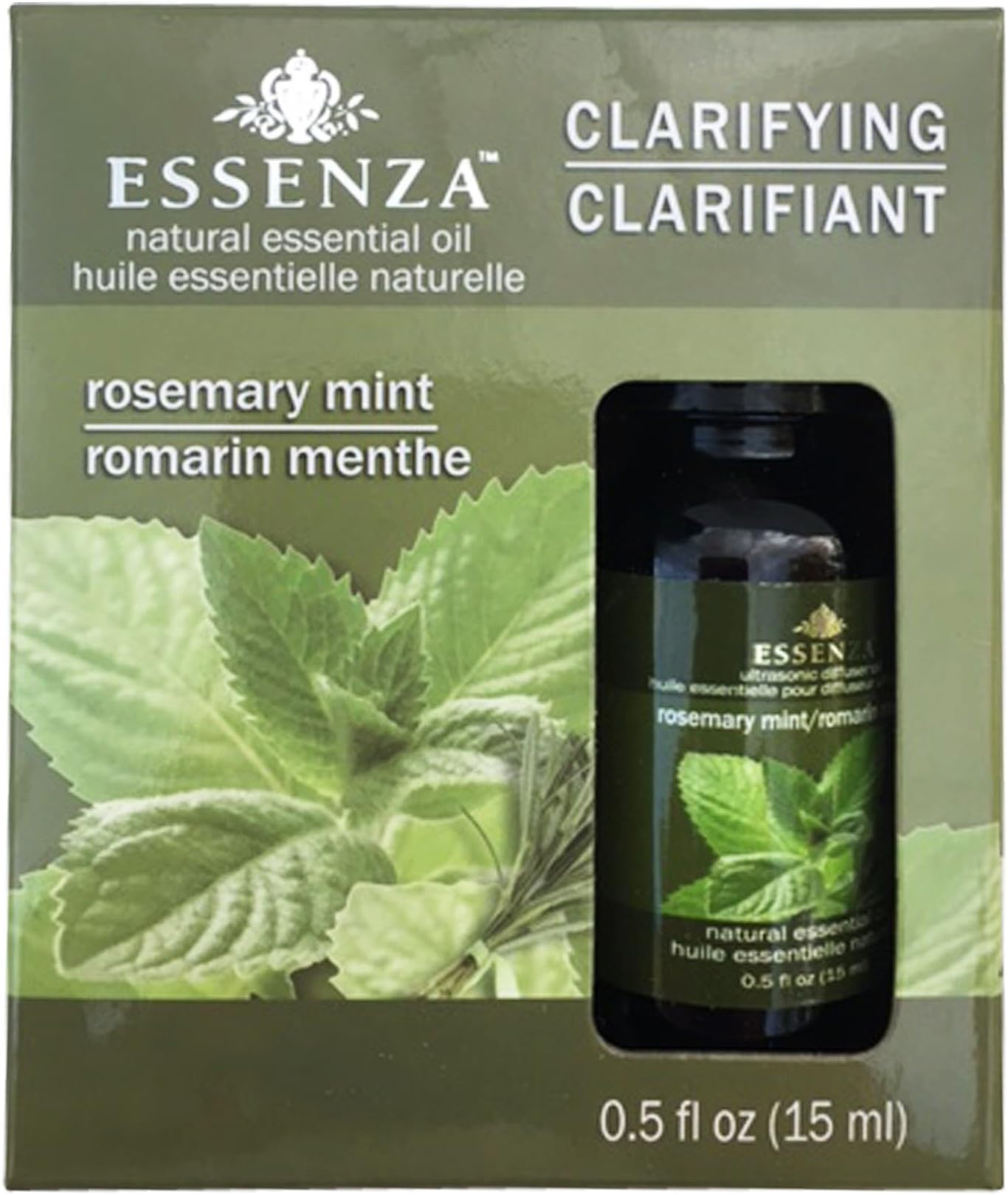 Essenza Home Fragrance Oil - Made in U.S.A (Rosemary Mint Leaf)