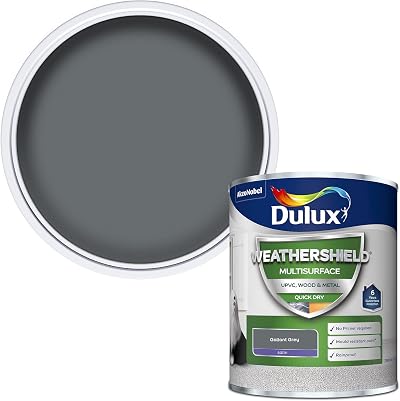 Dulux Weathershield Multi Surface Paint Gallant Grey 750ML