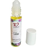 Lilac Perfume Oil | .03 oz/10 ml Roll On Bottle with Organic Jojoba Oil | Made in Santa Barbara, California (Lilac)