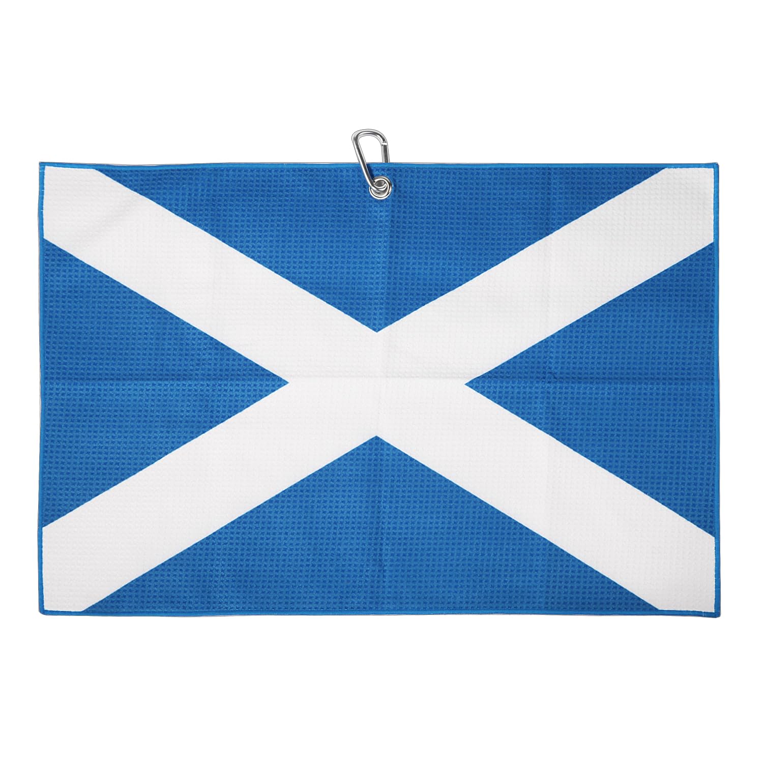 SHABIER United Kingdom Golf Towel Golf Microfiber Waffle Pattern Golf Towel (Saint Andrew's Cross)