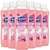 Suave Shampoo, Wild Cherry Blossom 6-Pack – Fragrant, Softening Formula with Vitamin E, 22.5 Oz Ea