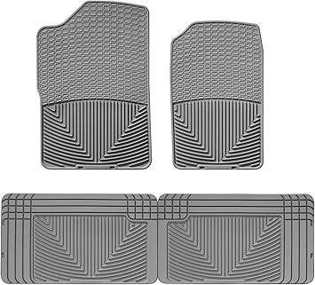 Amazon Com Weathertech All Weather Floor Mats W14gr W25gr 1st 2nd Row Grey Automotive