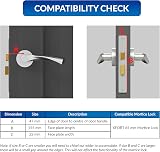 XFORT 3 Lever Polished Chrome Mortice Sashlock 65mm with Key view 2