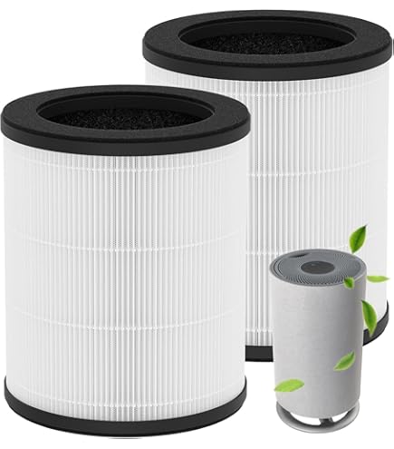 Mjr01 Mod Jr. Replacement Filter For Mod Jr. Air Purifier True Hepa With Activated Carbon, 2 Packs