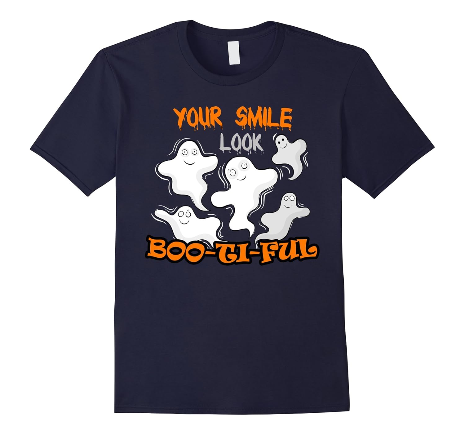 Your Smile Looks Boo-Ti-Ful T-Shirt Bootiful Dentist Tee-ANZ