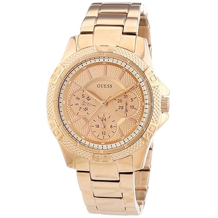 Blue Dial Analogue Day and Date Black Strap Mens Watch