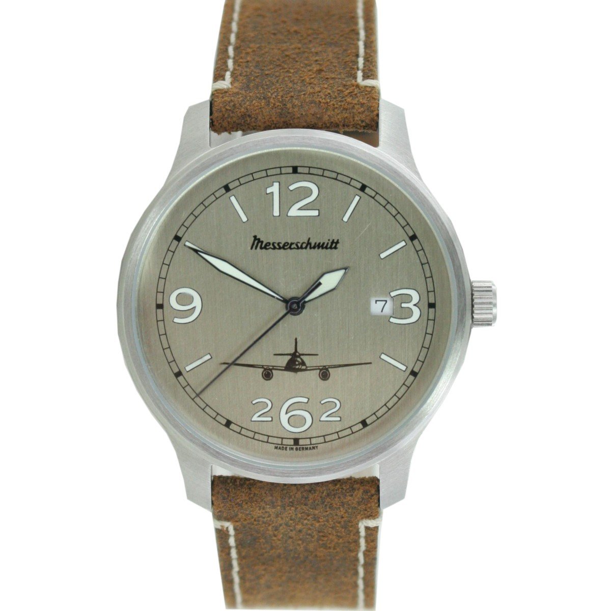 Messerschmitt Pilots Watch for Men ME-42-ALU-L