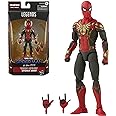 Spider-Man Marvel Legends Series Integrated Suit 6-inch Collectible Action Figure Toy, 2 Accessories