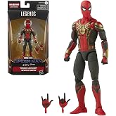 Marvel Legends Series Integrated Suit Spider-Man 6-inch Collectible Action Figure Toy, 2 Accessories