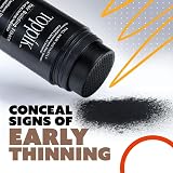 TOPPIK Hair Building Fibers Black 27.5g Bottle for Thicker Hairline Crown Beard view 2