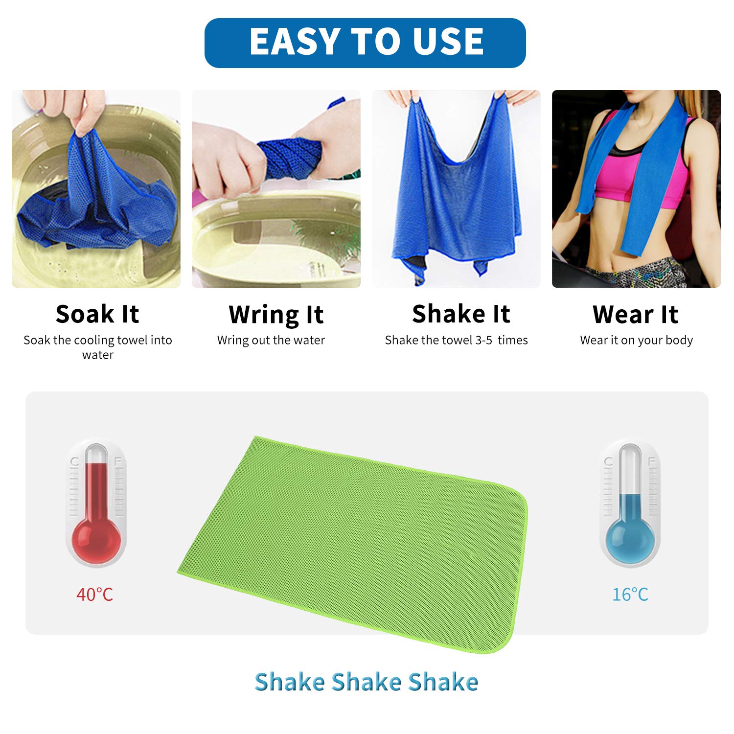 iOutdoor Products Cooling Towel 40\